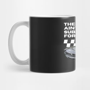 Mustang 428 Cobra Jet - there ain't no substitute for cubes Mug